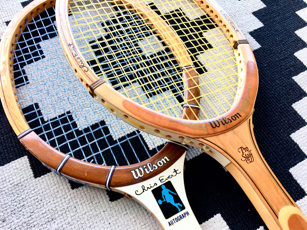 Culo Salto parilla Varios torneos de tenis en España reivindican el uso de raquetas de madera  clásicas